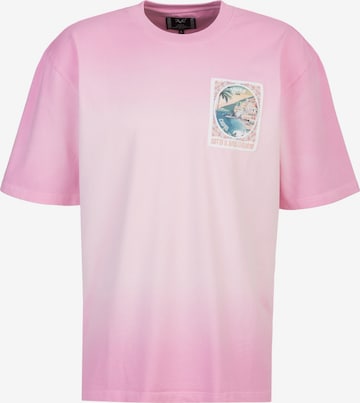 19V69 ITALIA Shirt 'Tamaro Dip' in Pink: front