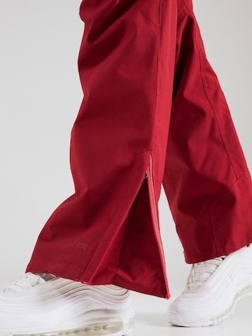 PROTEST Regular Workout Pants 'CINNAMON' in Red