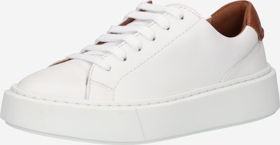 CLARKS Sneakers 'Hero Lite Lace' in Brown / natural white, Item view