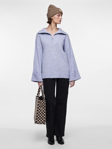 PIECES Pullover 'HASY' i blå