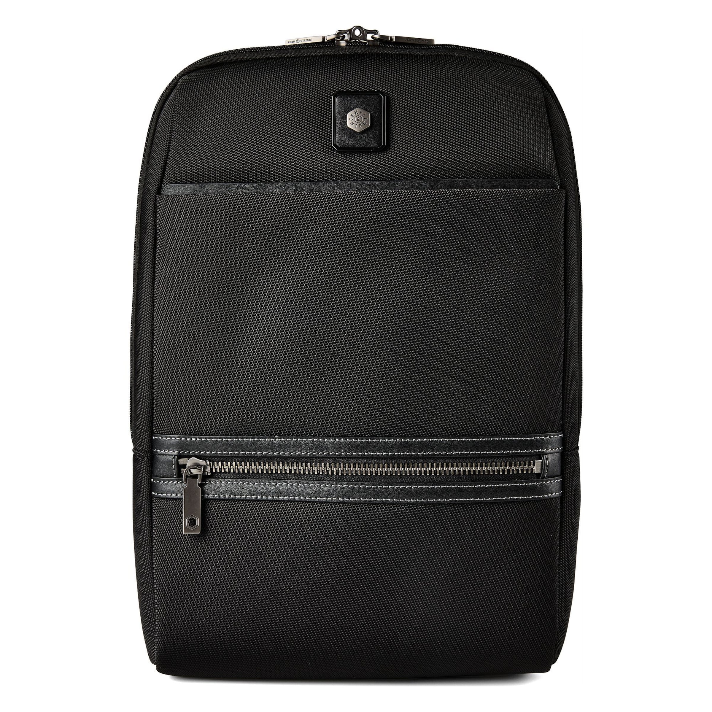 Jekyll & Hide Laptoptas in Zwart: voorkant