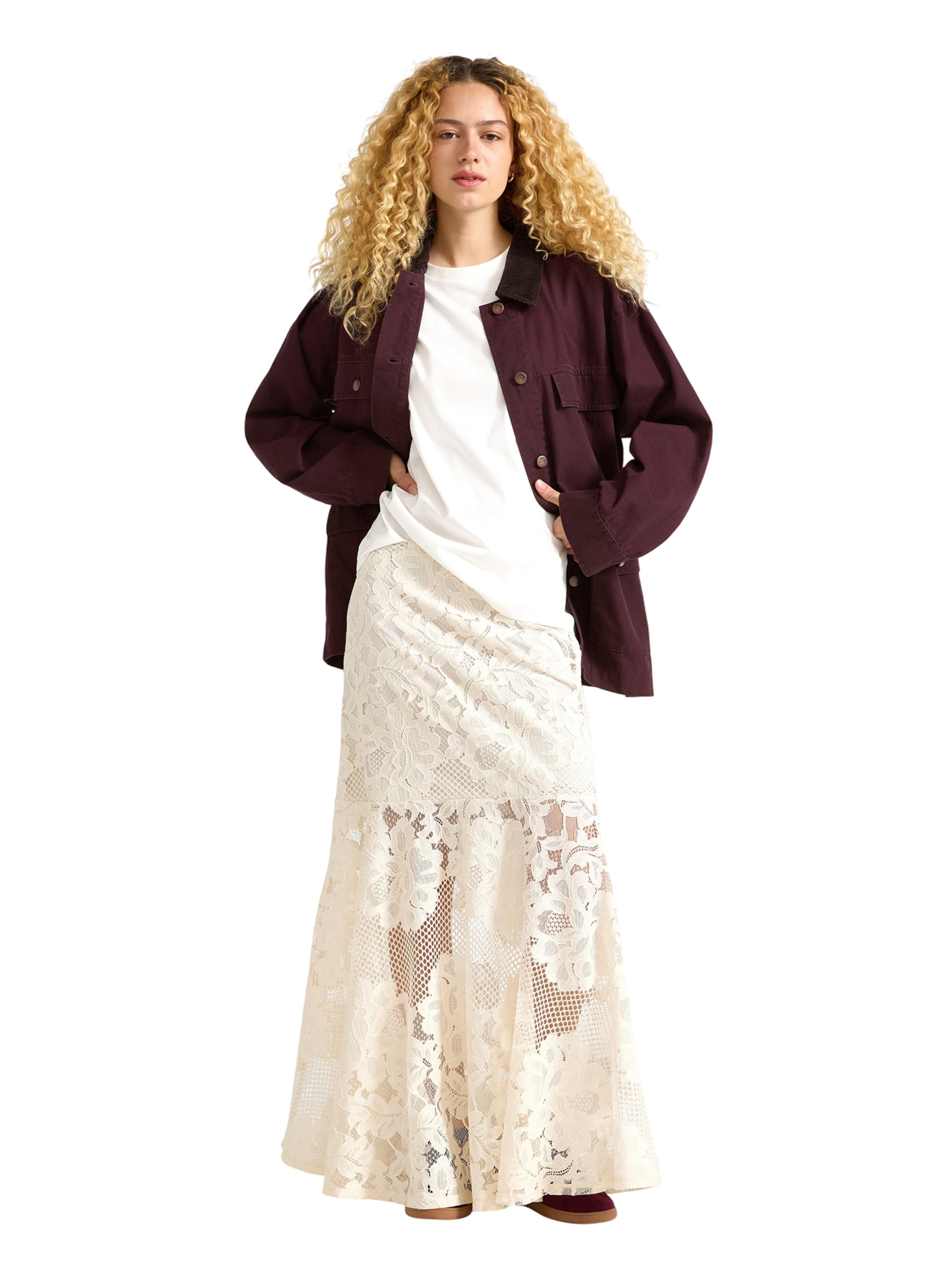 Lindex Пола 'Aino' в бежово: отпред