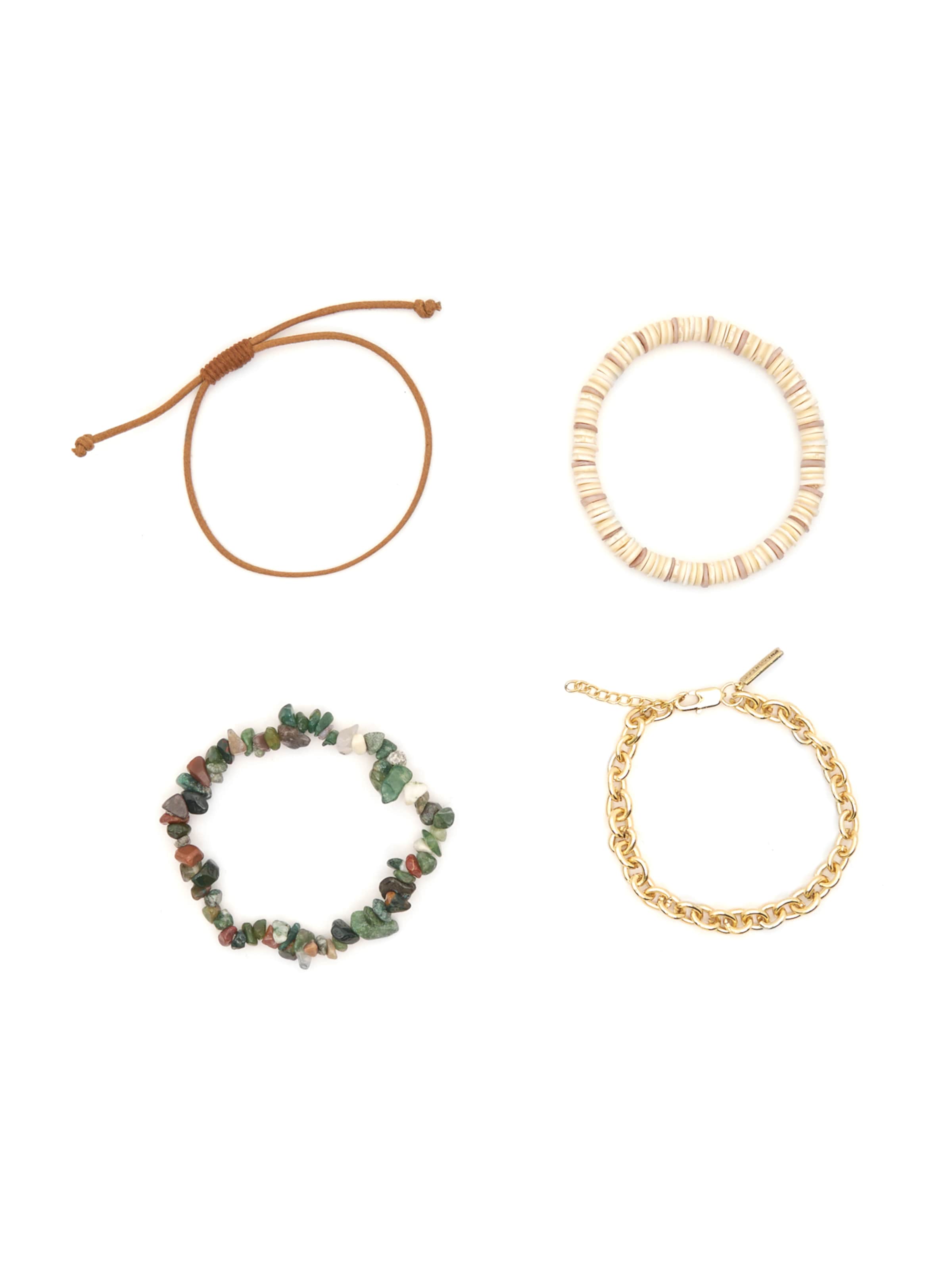 Pull&Bear Armband i beige: framsida