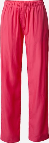 Samsøe Samsøe Luźne Spodnie 'Hoys' w kolorze różowy: przód