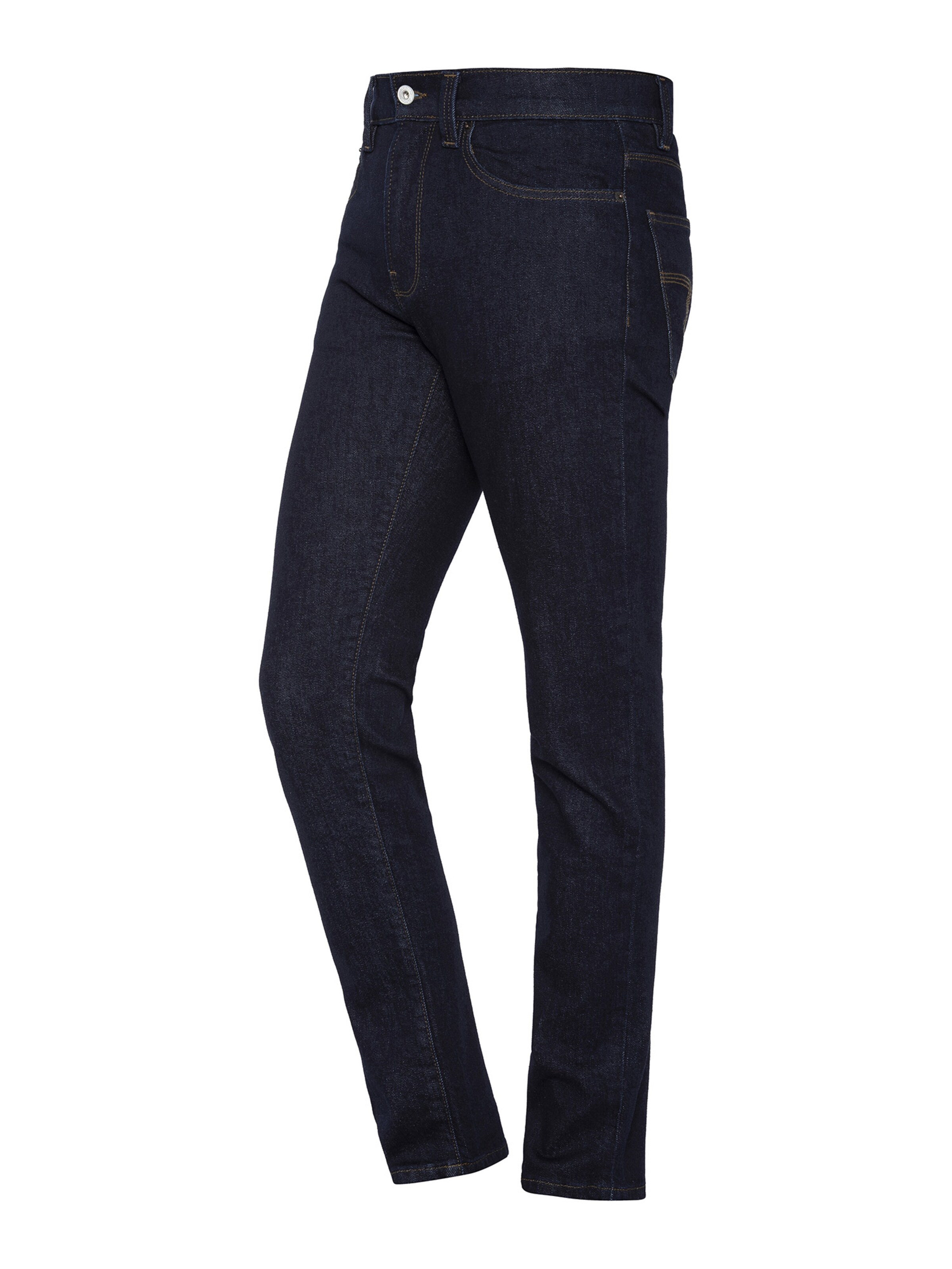 Coupe slim Jean Schott NYC en bleu