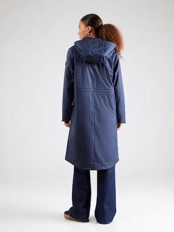 No. 1 Como Between-Seasons Coat in Blue