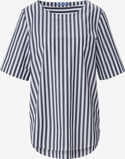 DAY.LIKE Bluse in taubenblau / weiß, Produktansicht