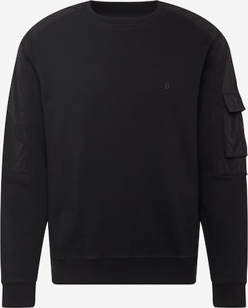 Dondup Sweatshirt 'FELPA' in Black: front