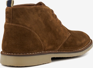 Dune LONDON - Botas chukka em castanho