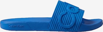 Calvin Klein Pantolette in Blau: Vorderseite