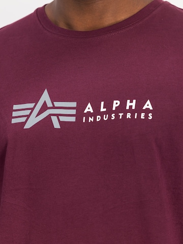 ALPHA INDUSTRIES Bluser & t-shirts i rød