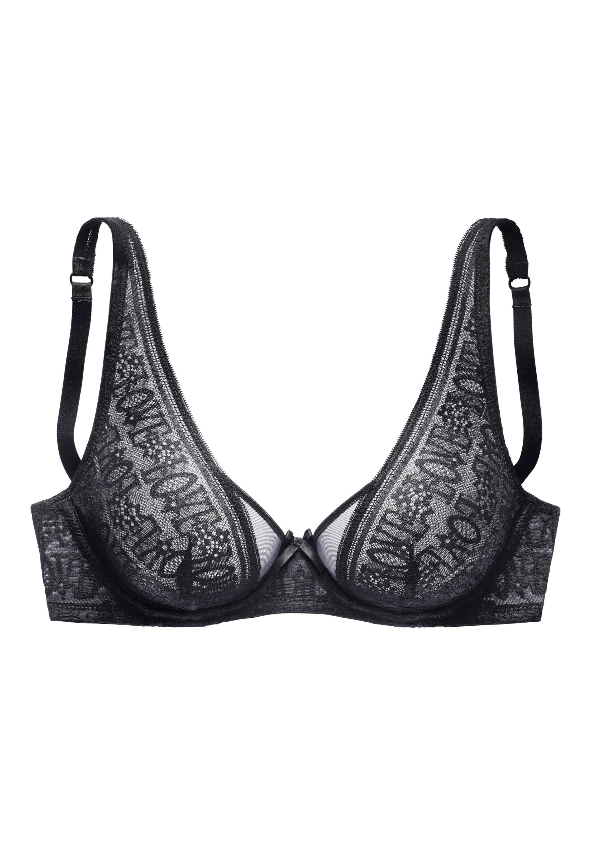 VIVANCE - Balconet Sujetador en negro: frente