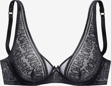 VIVANCE Бюстгальтер в Черный: спереди