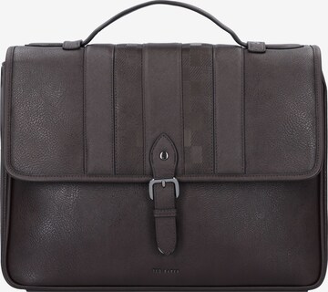 Borsa portadocumenti di Ted Baker in marrone: frontale