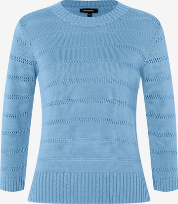 MORE & MORE Sweater in Blue: front