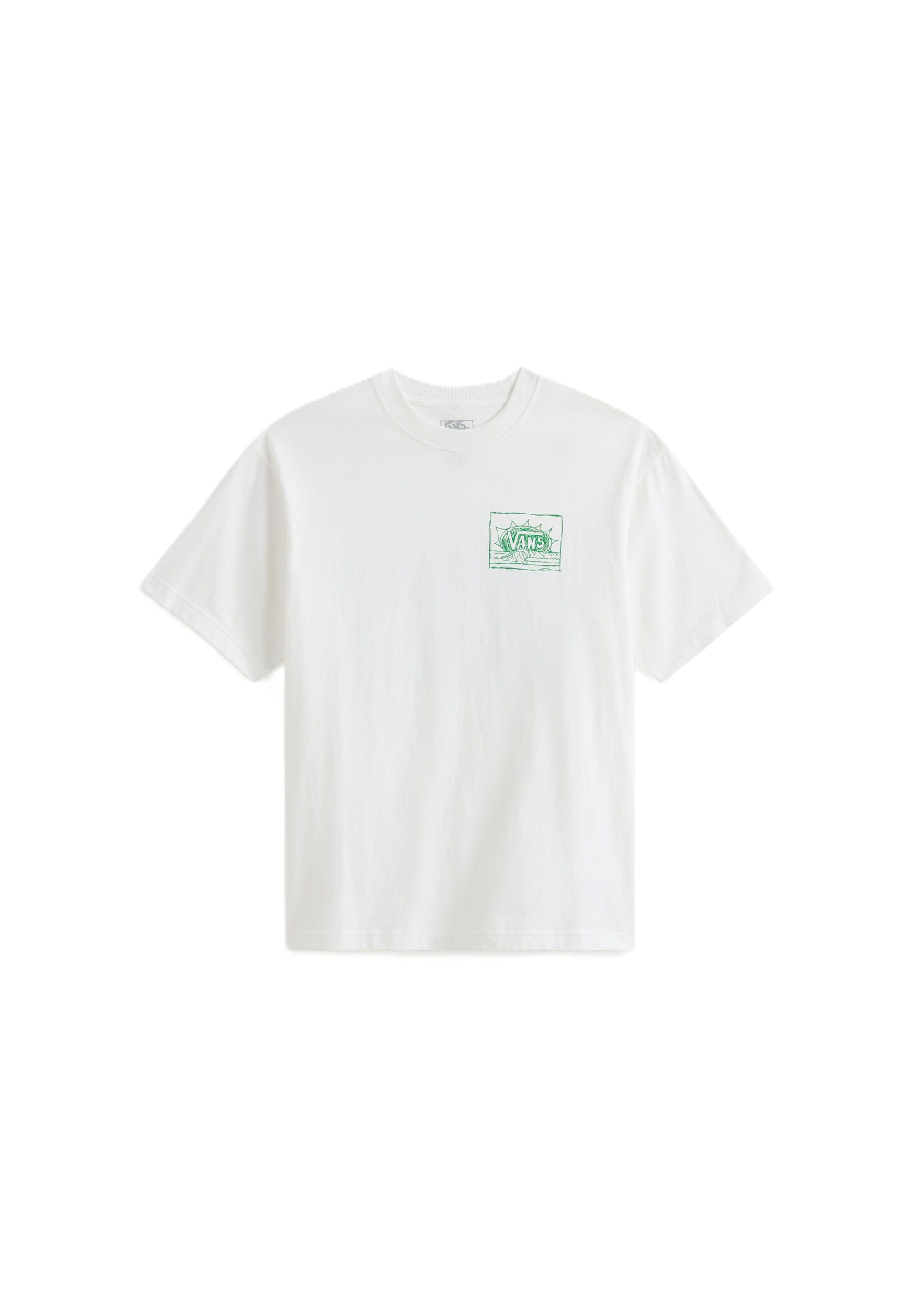 VANS Футболка 'Bright Day' в Белый: спереди