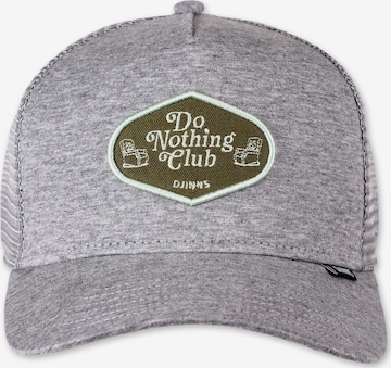 DJINNS Cap in Grey: front