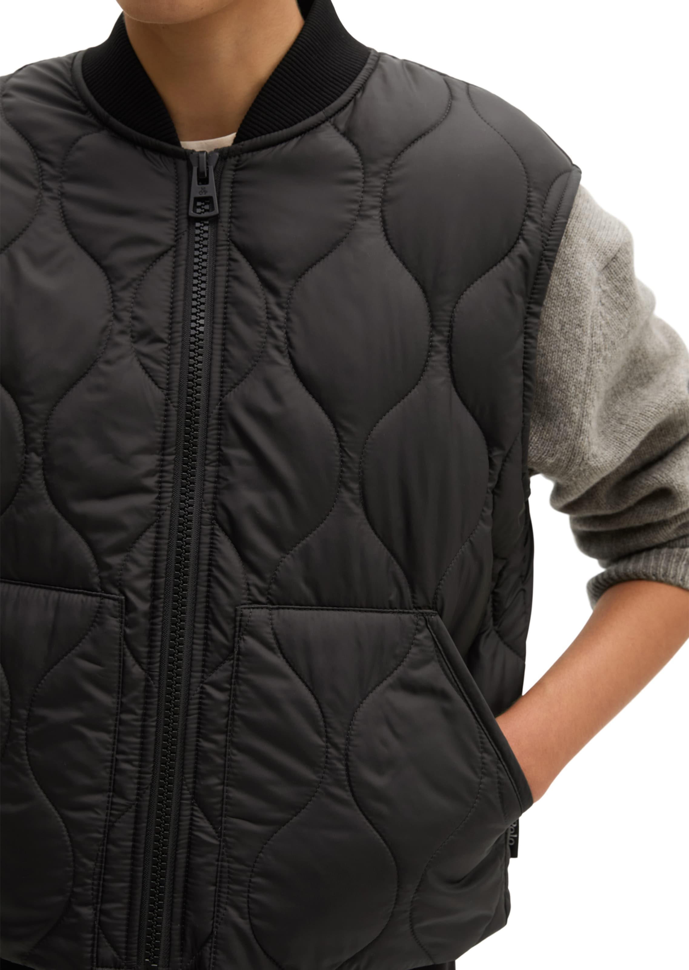 Gilet 'MOP x Function' Marc O'Polo en noir