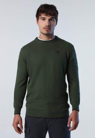 North Sails Sweater in Green: front