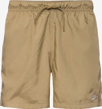 Nike Sportswear Pants 'Club' in Gold: front