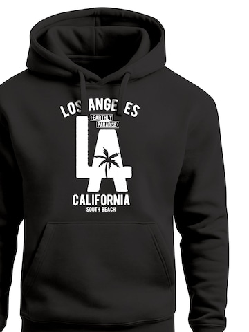 Neverless Sweatshirt 'Los Angeles' in Black