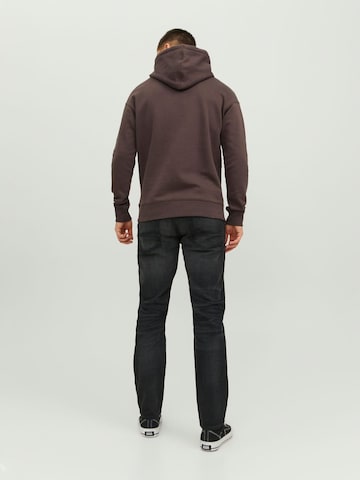 JACK & JONES Sweatshirt in Braun