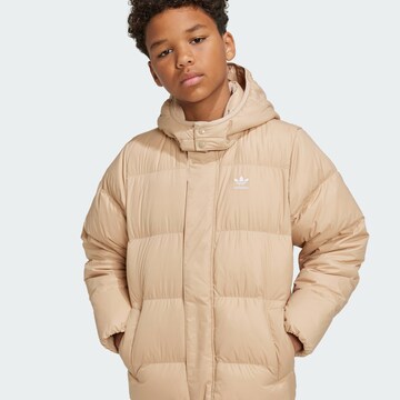 ADIDAS ORIGINALS Winter jacket 'Adicolor' in Beige