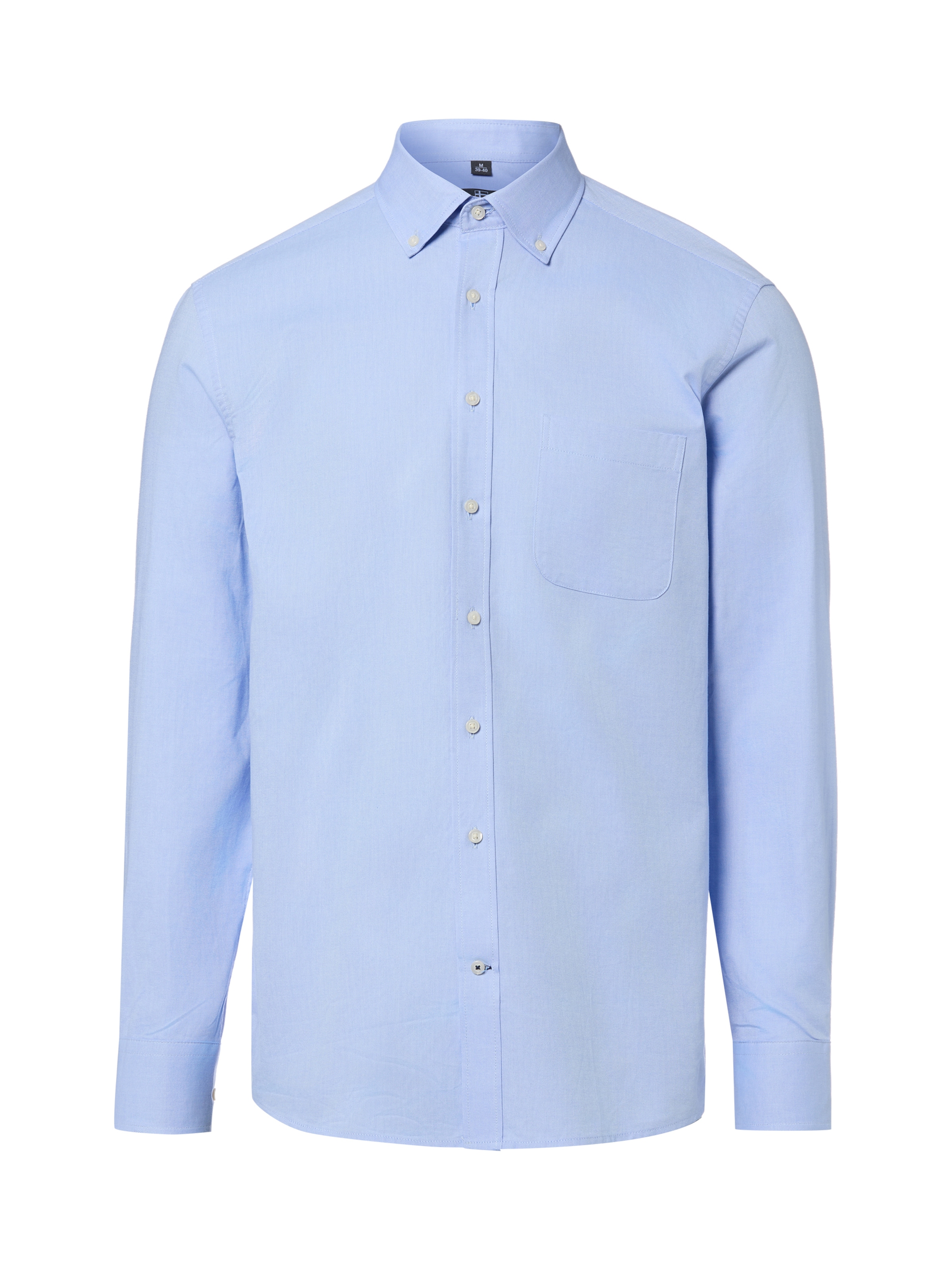 Nils Sundström Hemd in hellblau, Produktansicht