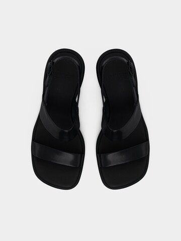 juoda CAMPER Sandalai 'Louise'