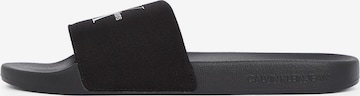Mule Calvin Klein Jeans en noir : devant