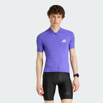 ADIDAS PERFORMANCE - Camisa funcionais 'Essentials' em roxo: frente