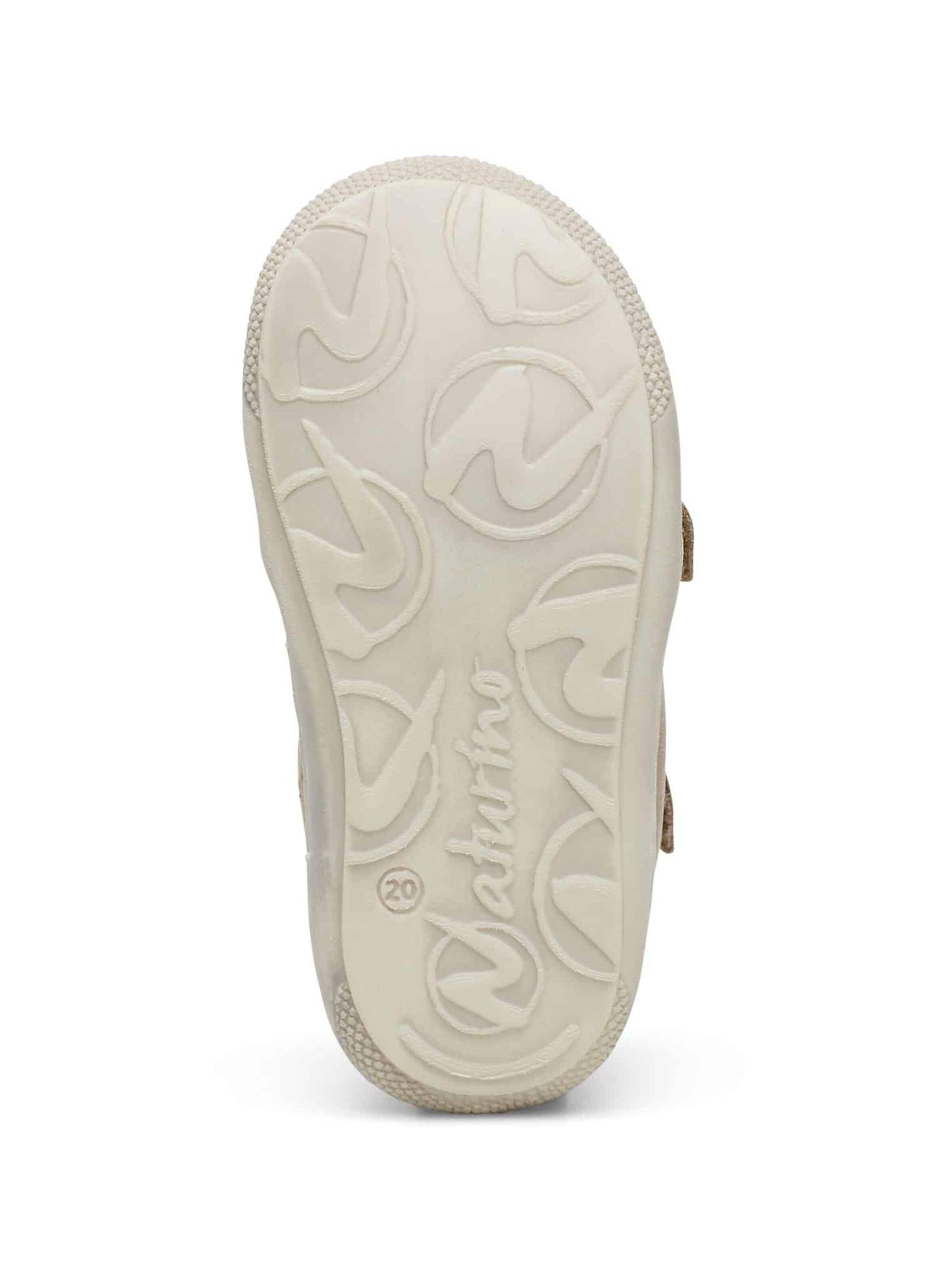 NATURINO Open shoes 'PUFFY' in Beige
