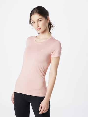 4F - Camisa funcionais em rosa: frente