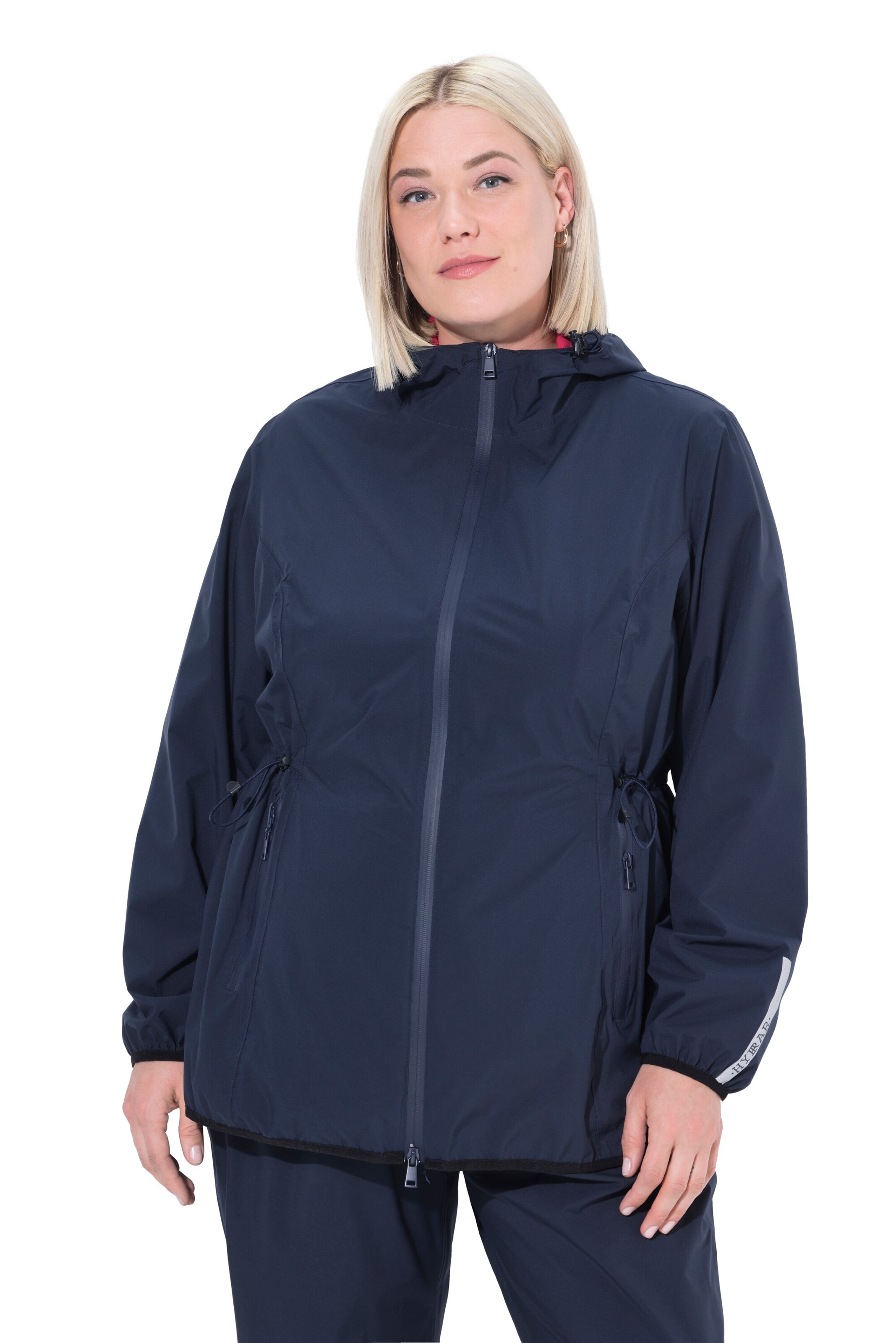 Ulla Popken Performance Jacket in Blue: front