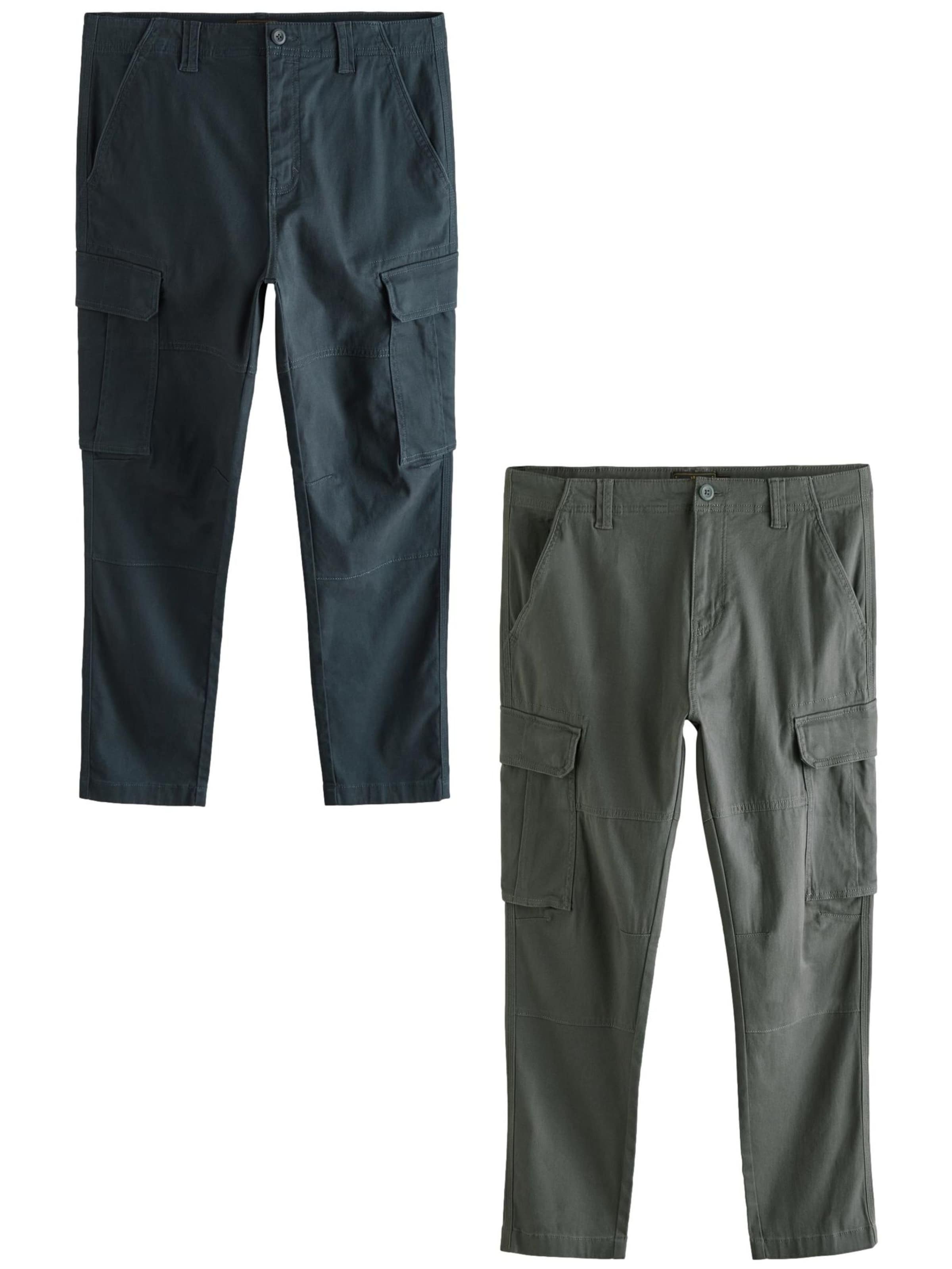 Next Slimfit Hose in Blau: Vorderseite