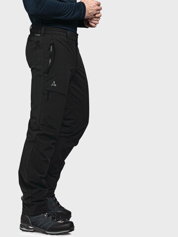 Schöffel Regular Outdoorhose 'Koper1' in Schwarz