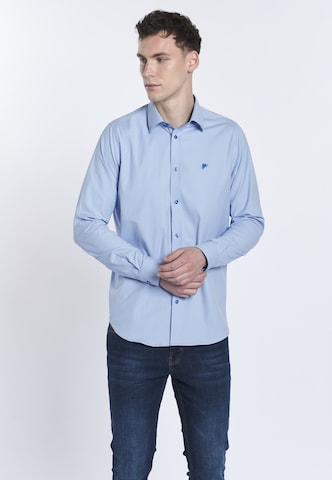 Regular fit Camicia 'GIANFRANCO' di DENIM CULTURE in blu