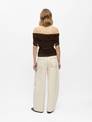 OBJECT Shirt 'OBJDINA' in Brown