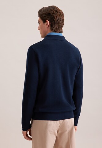 SEIDENSTICKER Strickjacke in Blau
