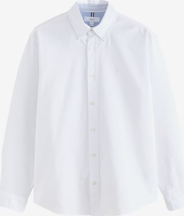 NextRegular Fit Košulja - bijela boja: prednji dio