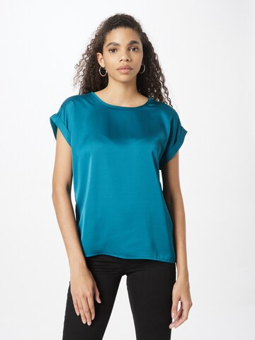 VILA Shirt 'ELLETTE' in Blauw: voorkant