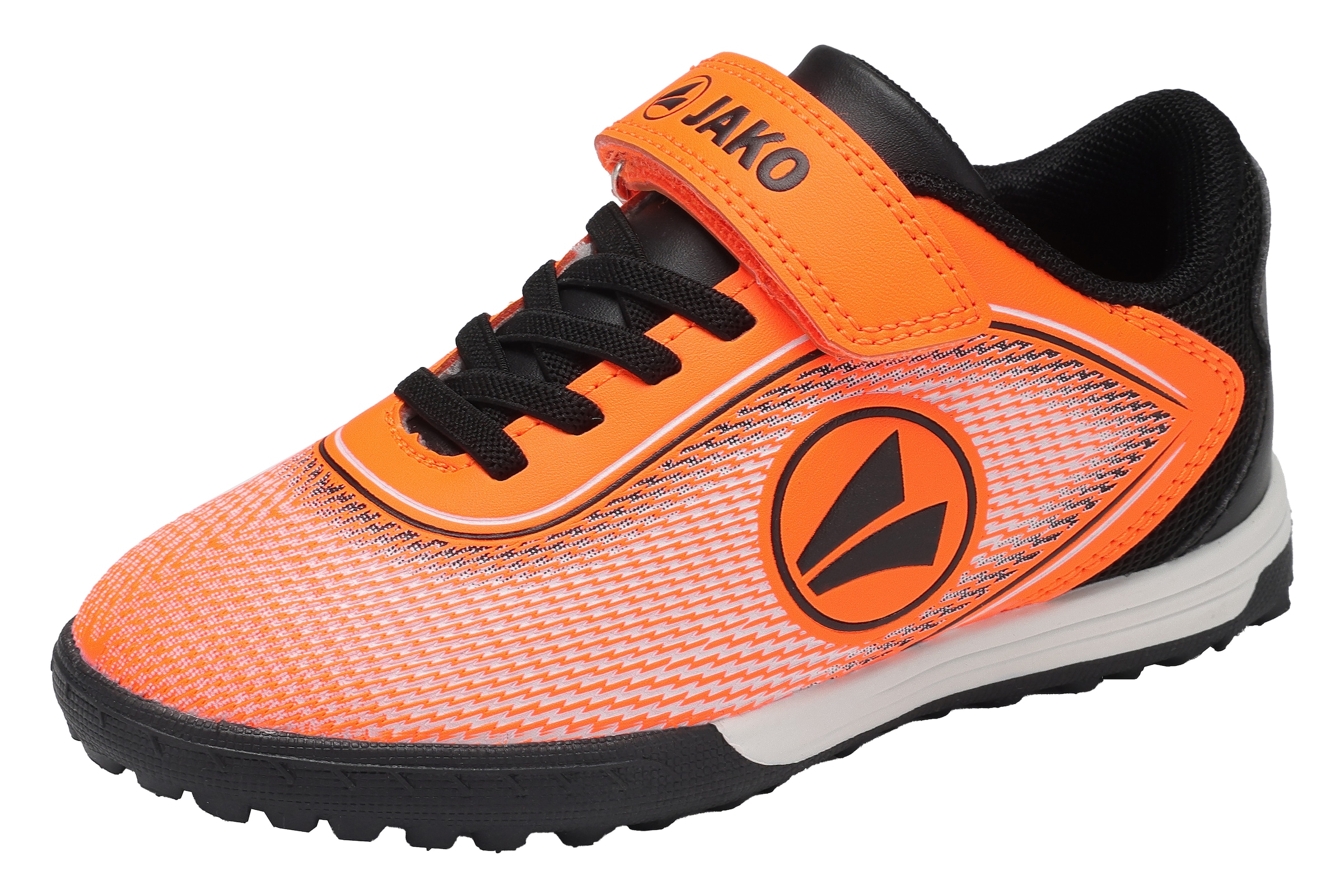 JAKO Athletic Shoes in Orange: front