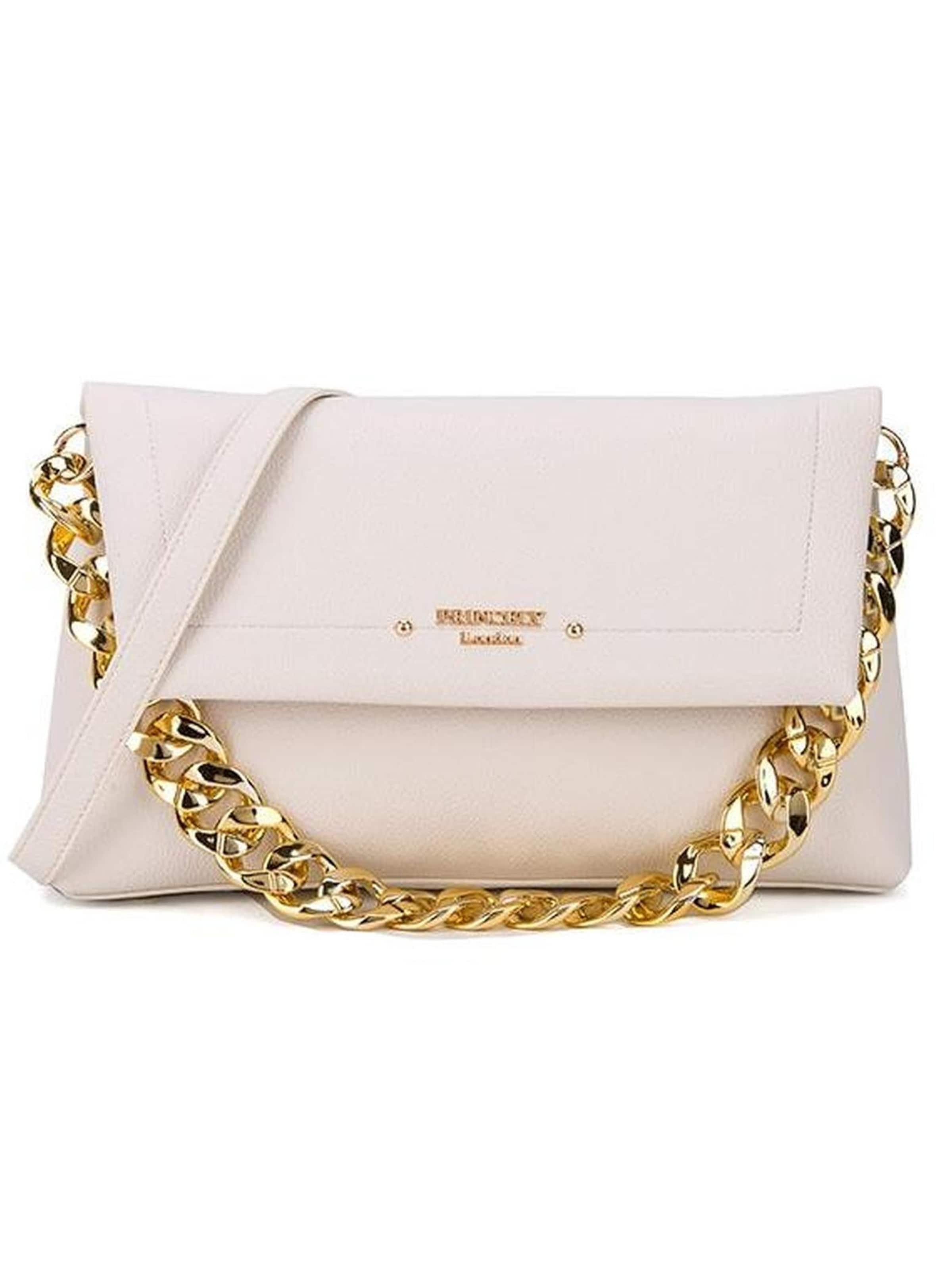 Princely London - Bolso de hombro 'Peggy' en blanco: frente