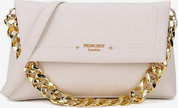 Princely London Schultertasche 'Peggy' in Weiß: Vorderseite