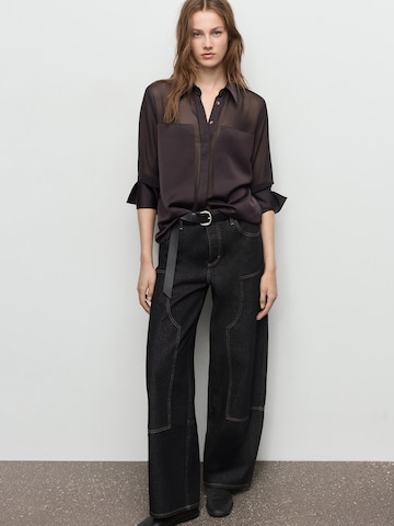 MANGO Blouse 'DOYLE' in Brown