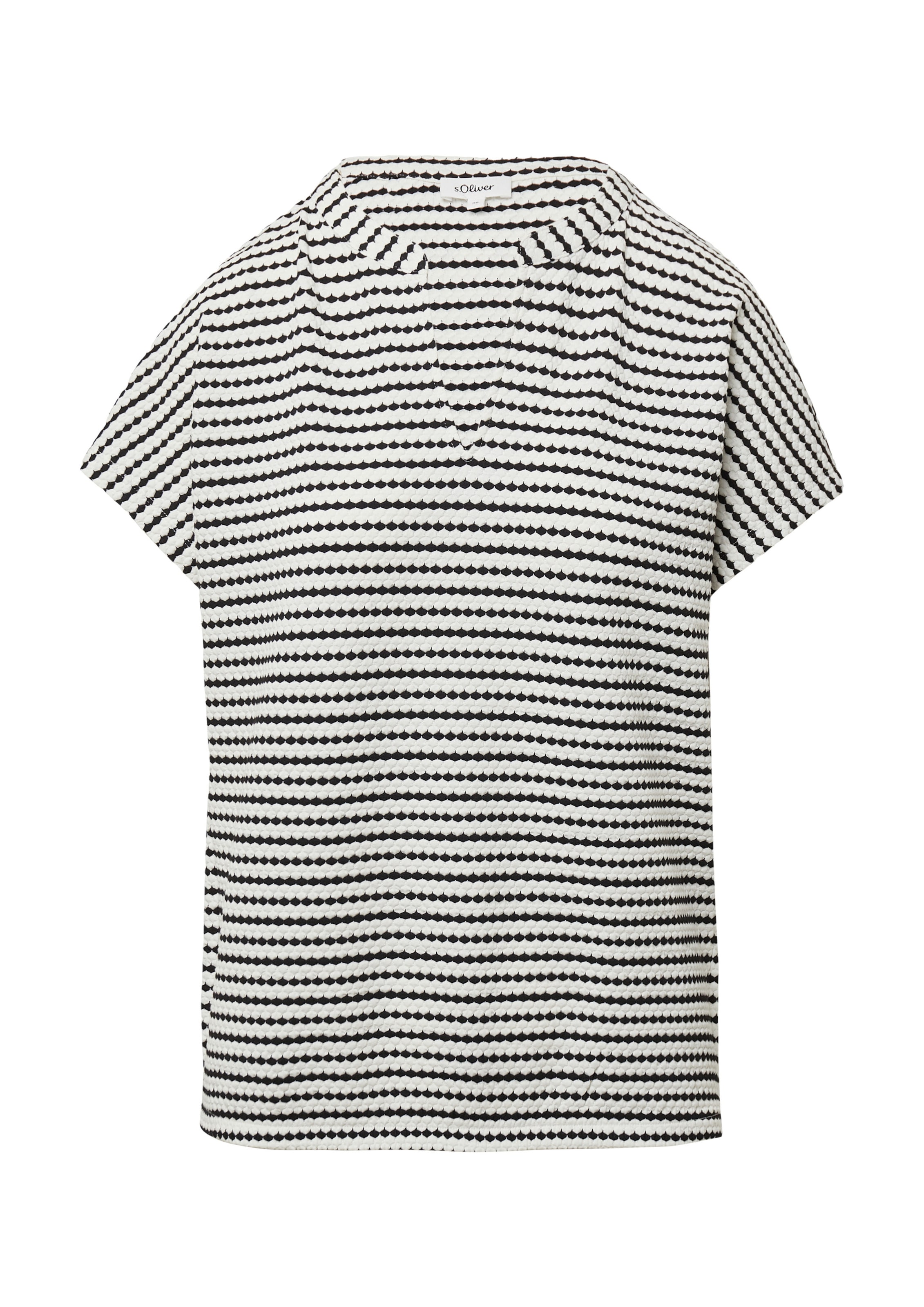 s.Oliver Shirt in Zwart: voorkant