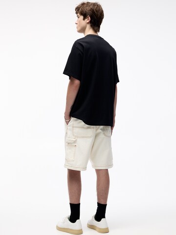 Pull&Bear Loosefit Jeans i beige