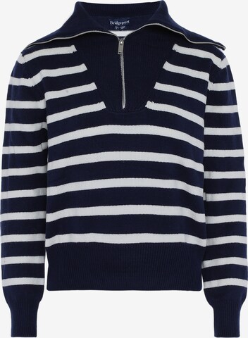 Pull-over bridgeport en bleu : devant