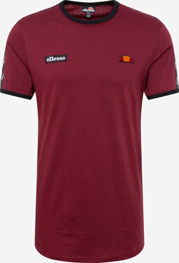 Tricou 'FEDORA' ELLESSE pe burgund / negru, Vizualizare produs