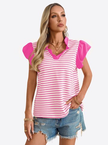 Imily Bela Tričko – pink: přední strana